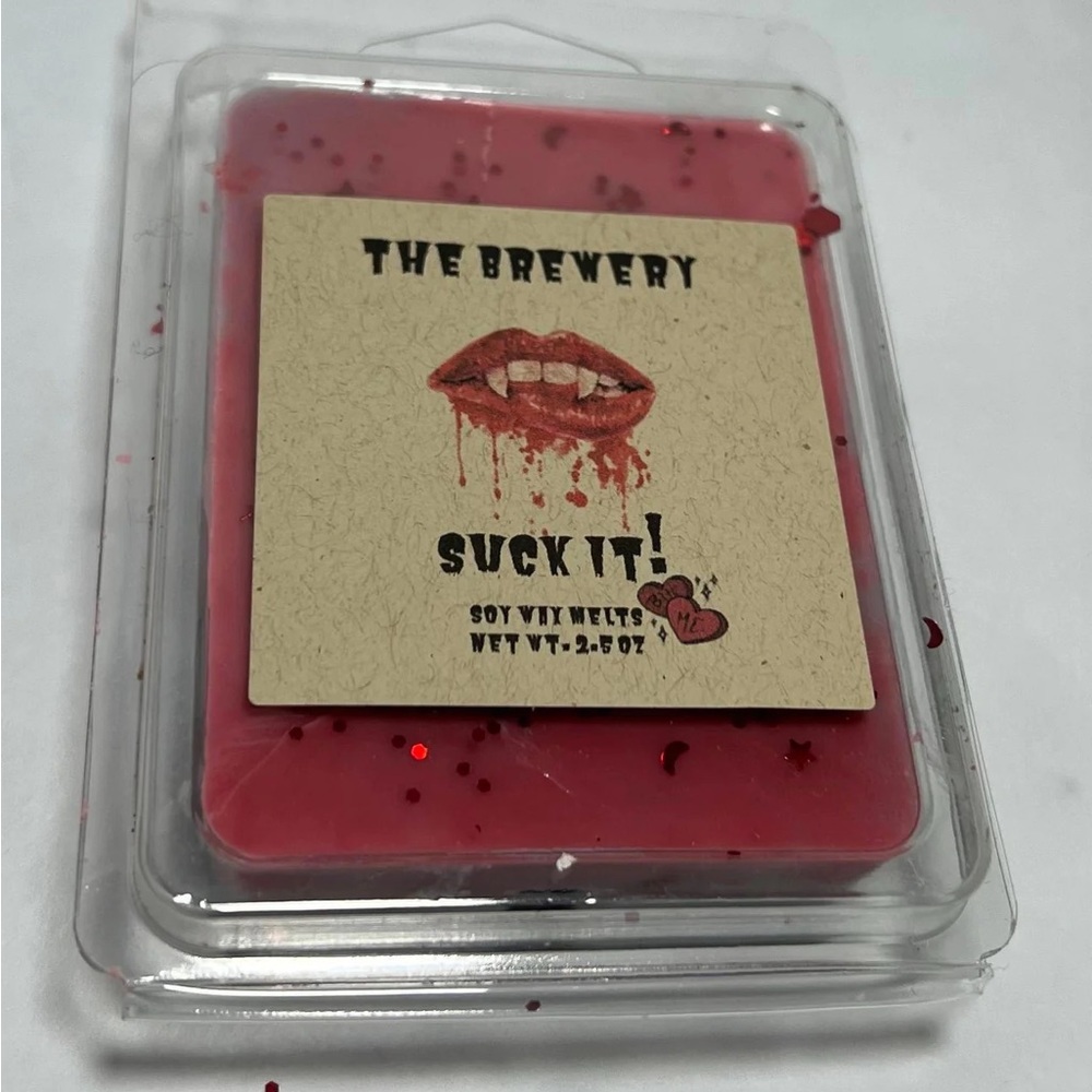 Suck It! Vampire Blood Scent Soy Wax Melt Tart